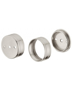 Garderoberørholder Teka Ø25mm 3-Delt Nikkel