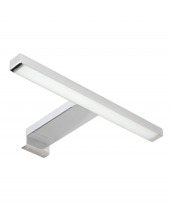 NITE LED-lampe 550mm 7W 230V krom