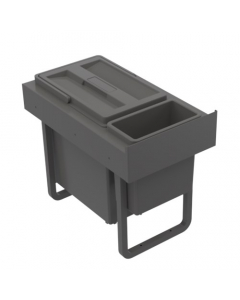 Avfallssorterer IMA Select Base 300 ECO Bunnmontert Antrasitt